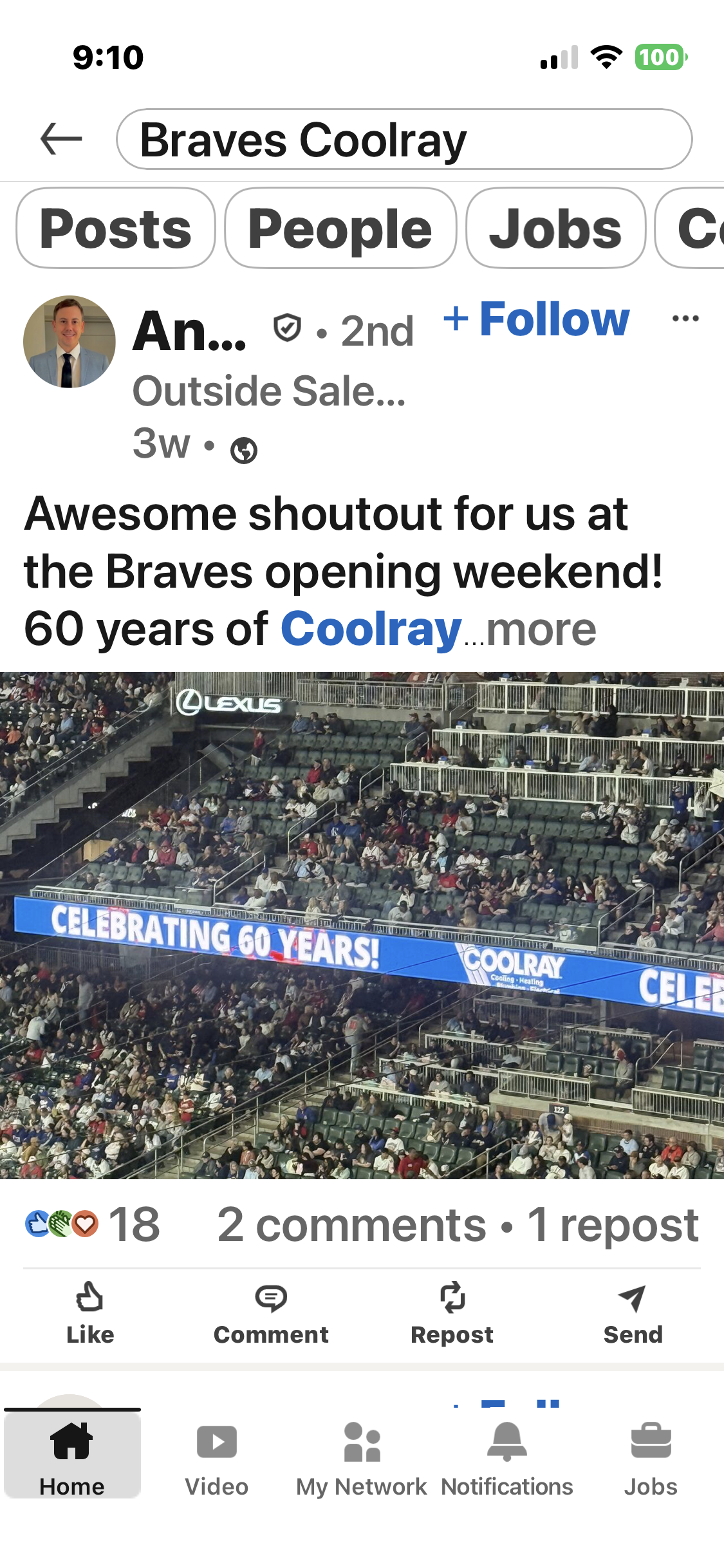 Coolray LED Takeover at Truist Park