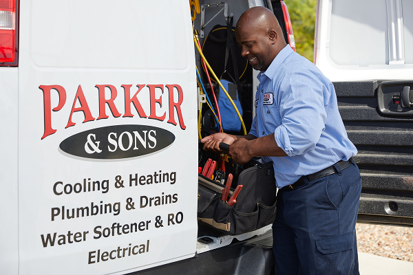 Parker & Sons Service Van